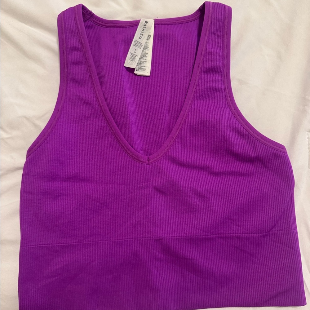 Athleta Purple Women's Work Out Top